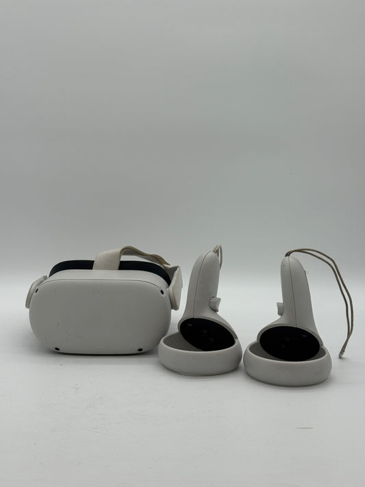 Oculus Quest 2 VR Headset 128GB White Used - Includes 2 Controllers