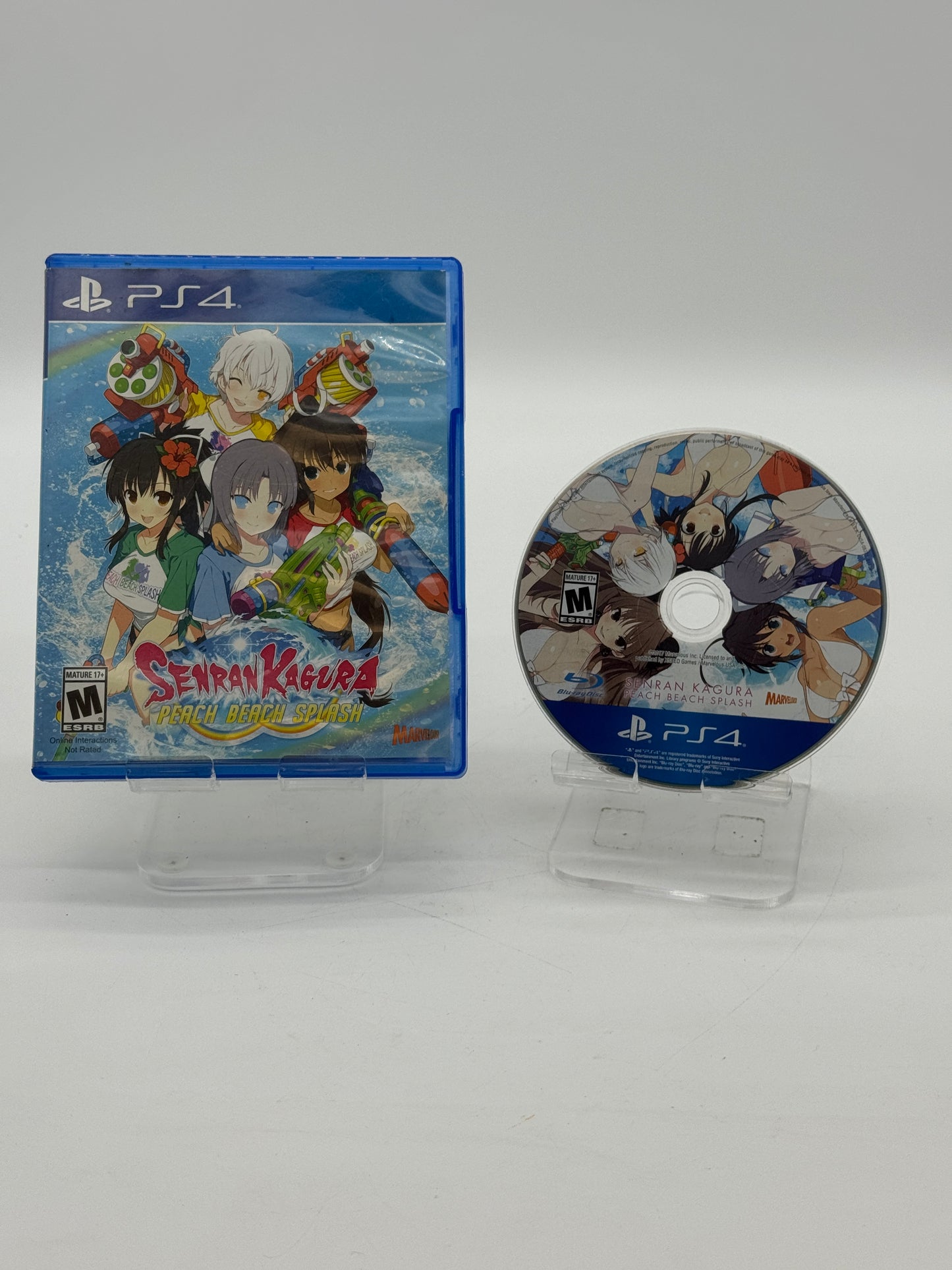 Playstation 4 Senran Kagura Peach Beach Splash - Used with Box