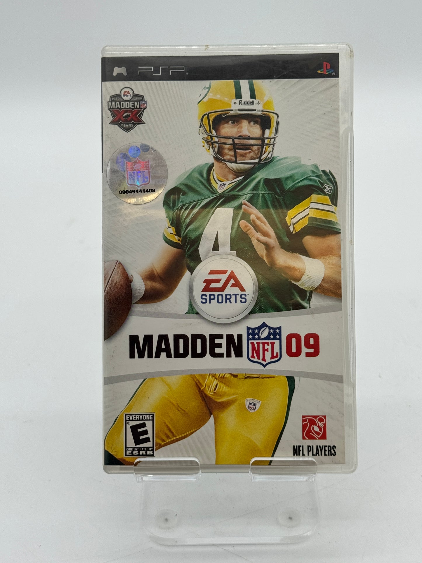 PSP Madden 2009 Video Game with Box - Used