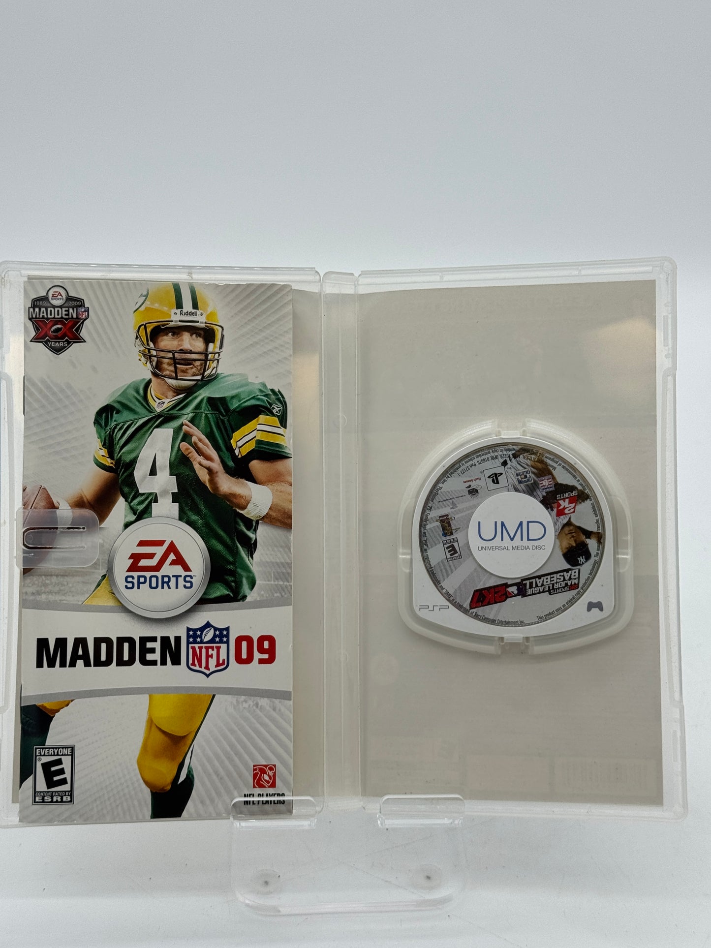 PSP Madden 2009 Video Game with Box - Used