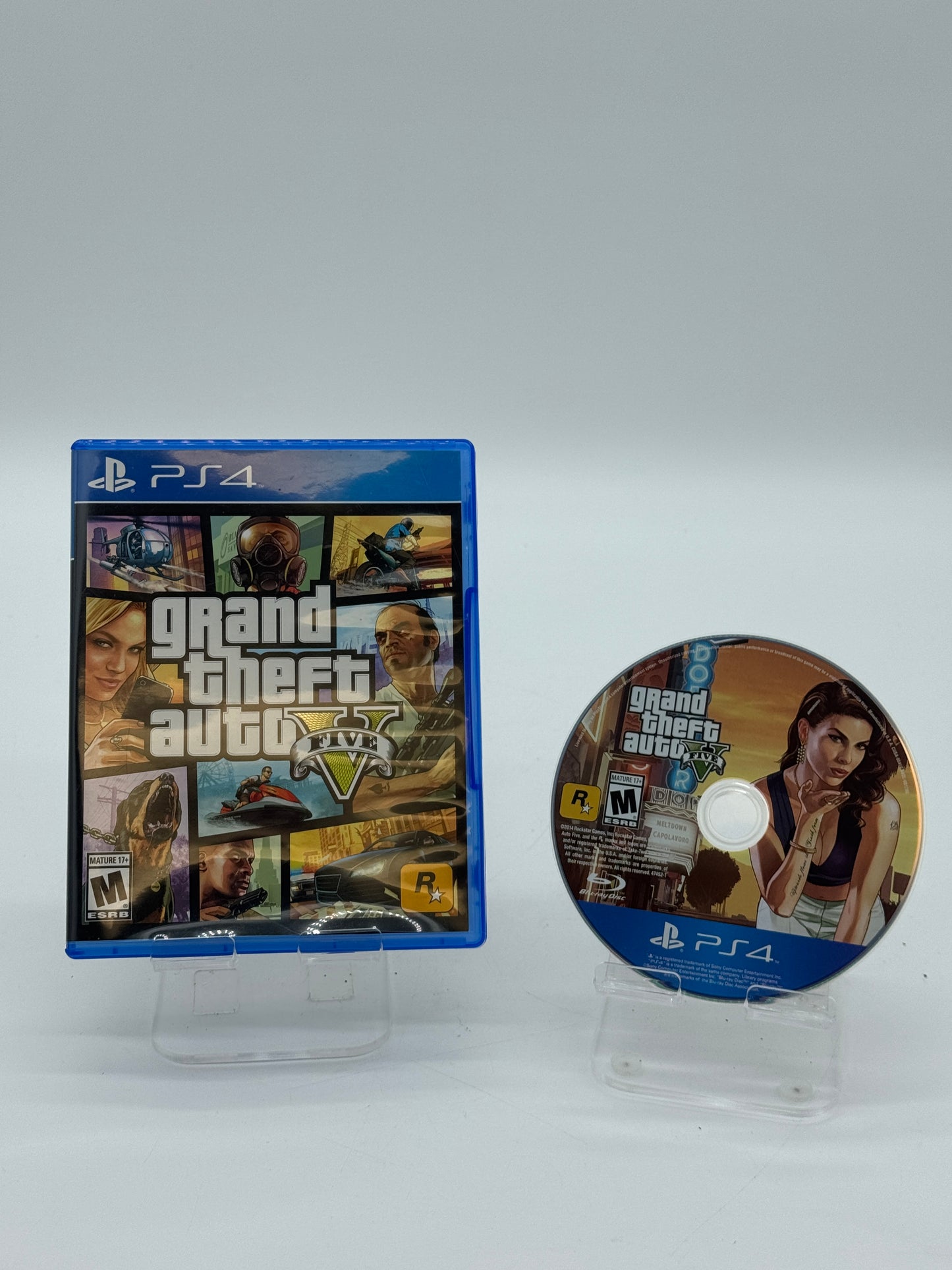 Playstation 4 - Grand Theft Auto V (Used with Box)