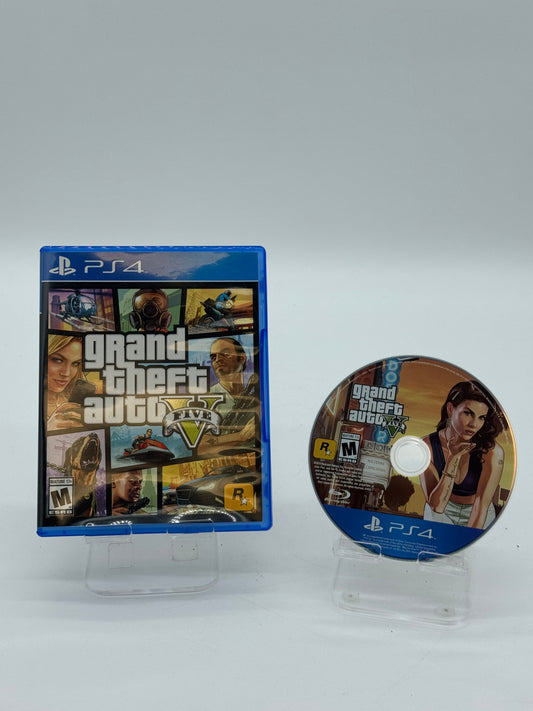 Playstation 4 - Grand Theft Auto V (Used with Box)