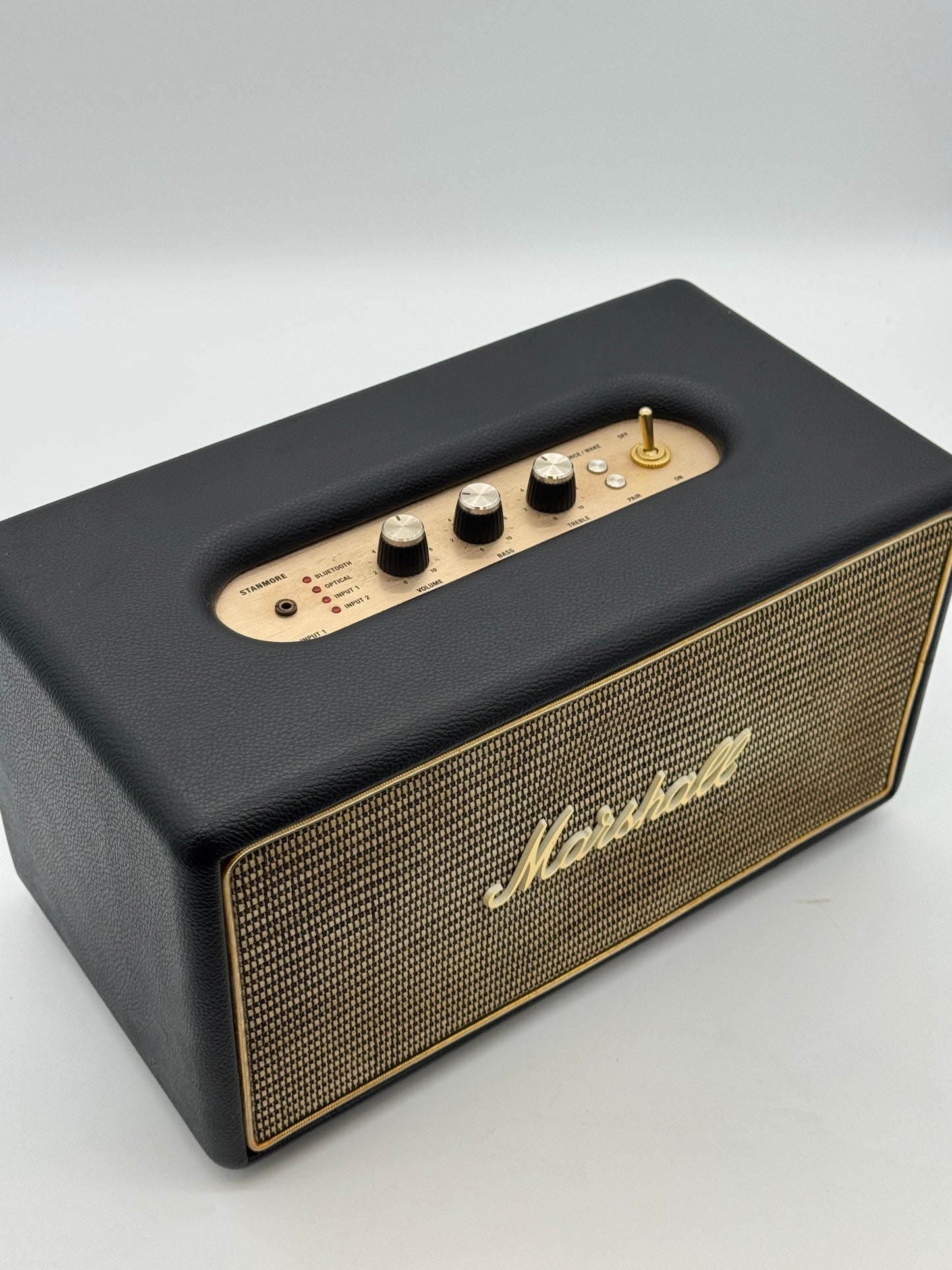 Marshall Acton Bluetooth Speaker Black (Model: STANMORE) - Broken (No Audio Output)