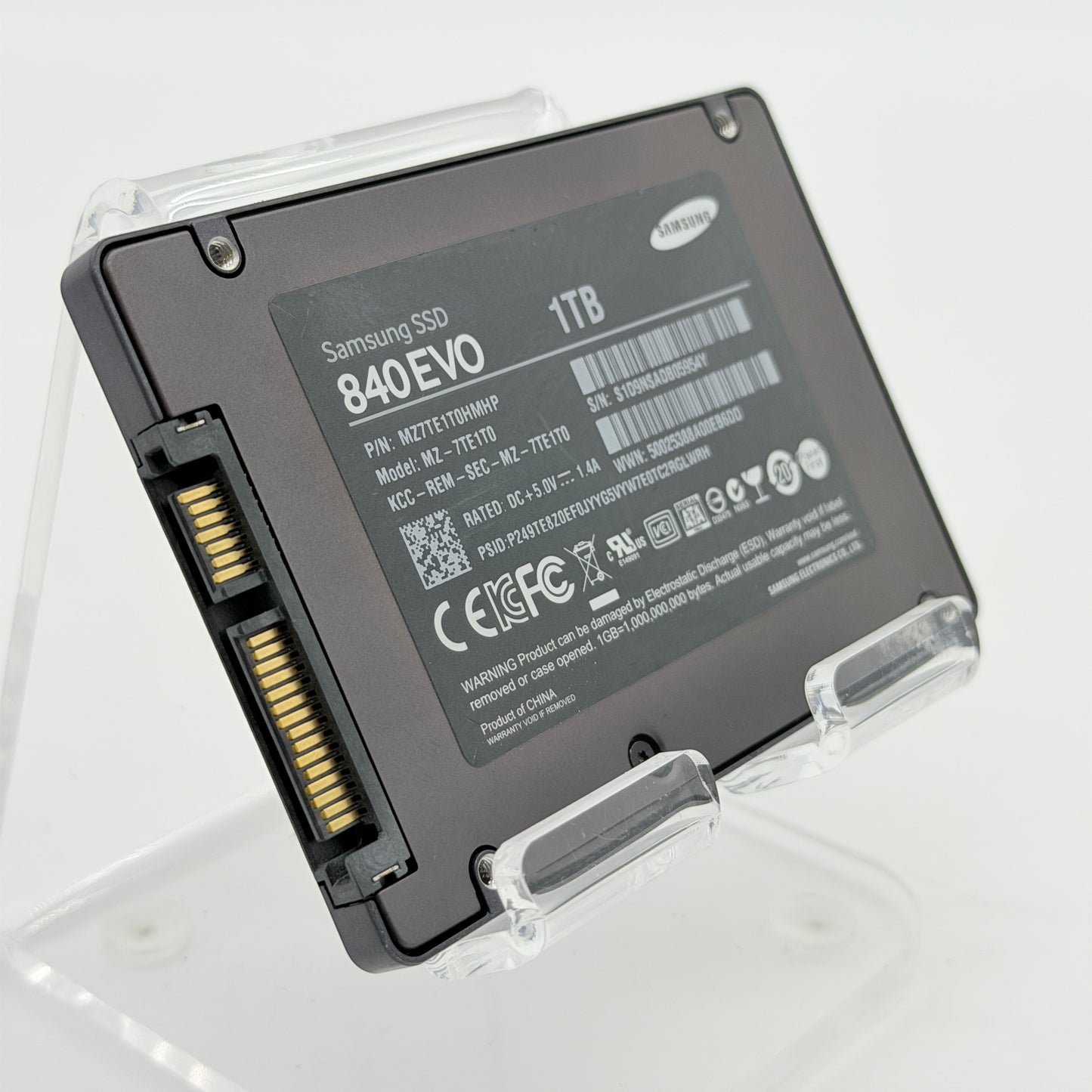 Samsung SSD 840 EVO 1TB Solid State Drive 2.5" SATAIII MZ-7TE1T0 MZ-7TE1T0HMHP