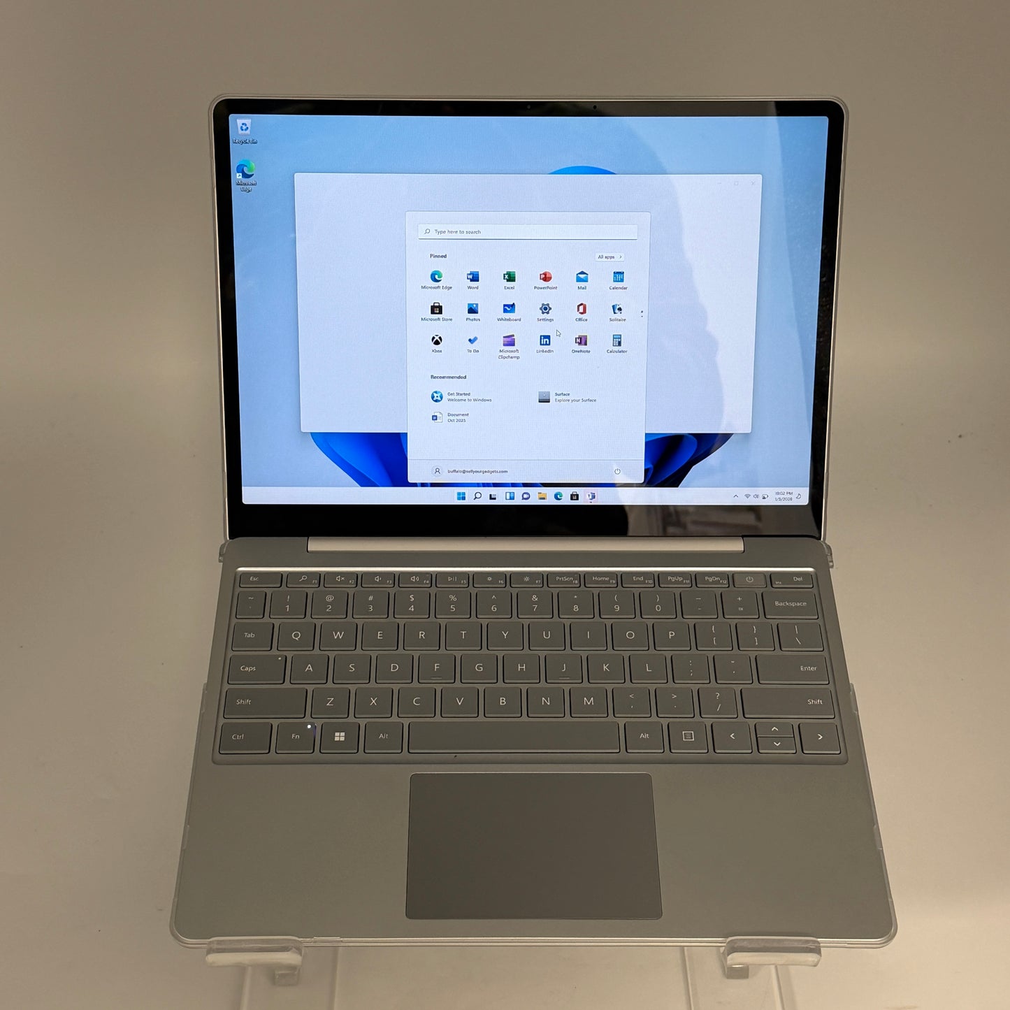 Microsoft Surface Laptop Go 2 2013 12.5"i5-1135G7U 1.3GHz 128GB SSD 8GB DDR4
