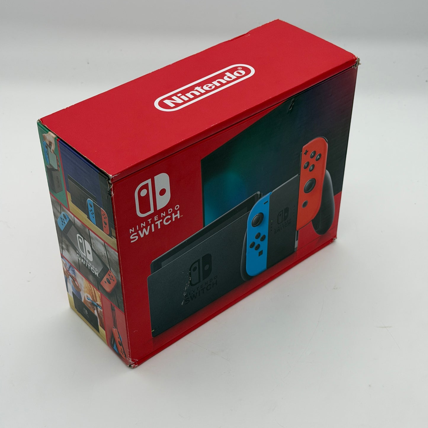 Nintendo Switch with Neon Blue and Neon Red Joy-Con (HAC-001-01)