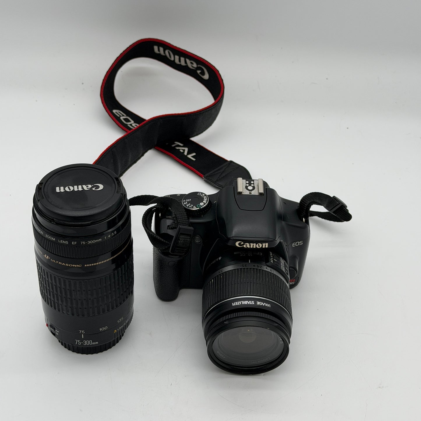 Canon EOS Rebel XSi Digital SLR Camera | 18-55mm f/3.5-5.6 IS Lens |Canon Zoom Lens EF 75-300mm 1:4-5.6 III Telephoto Lens