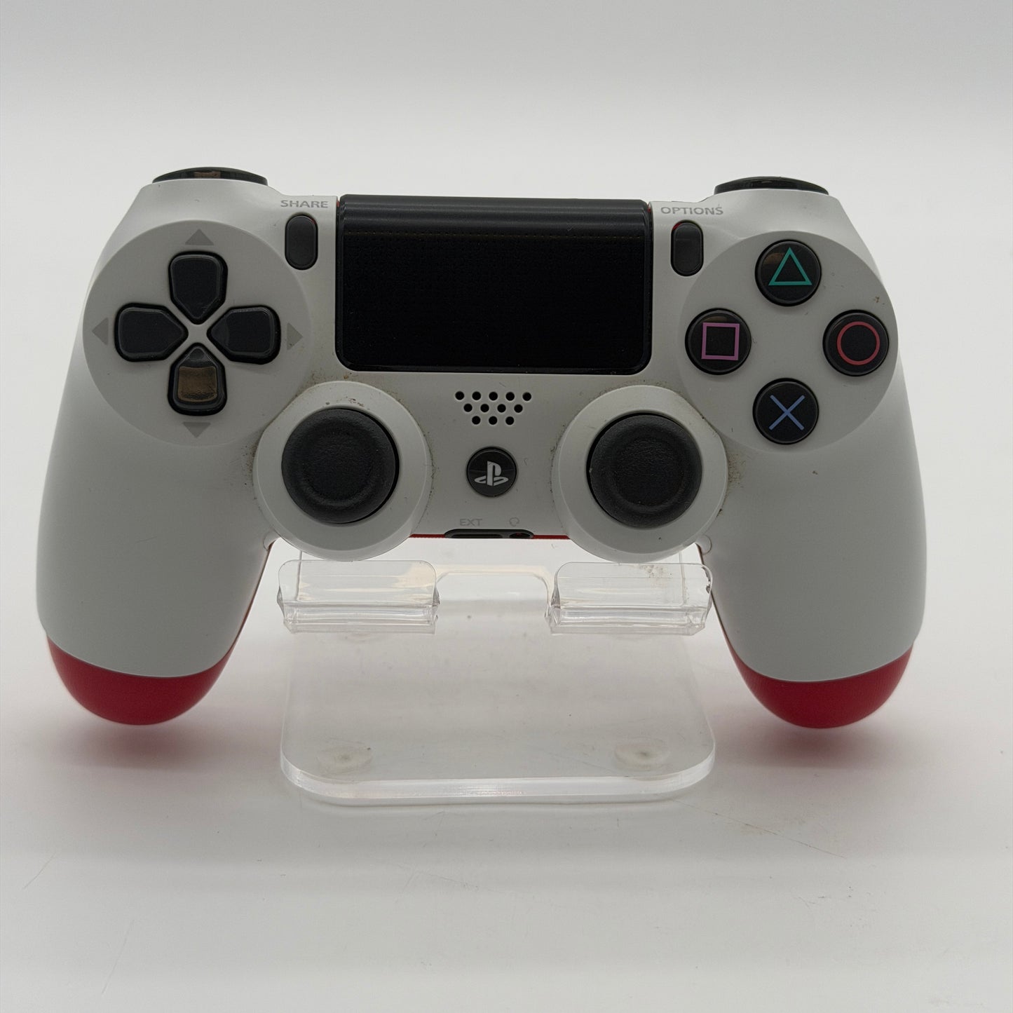 Genuine Sony PlayStation 4 PS4 Dualshock 4 Wireless Controller Glacier White w/Red Back OEM