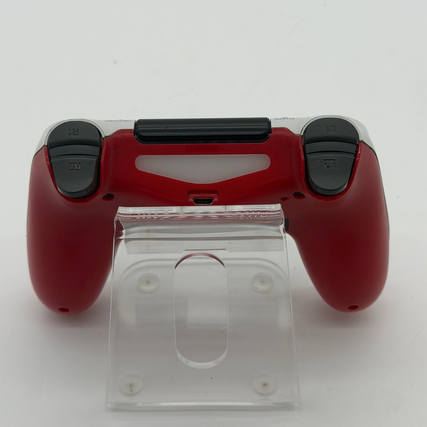 Genuine Sony PlayStation 4 PS4 Dualshock 4 Wireless Controller Glacier White w/Red Back OEM