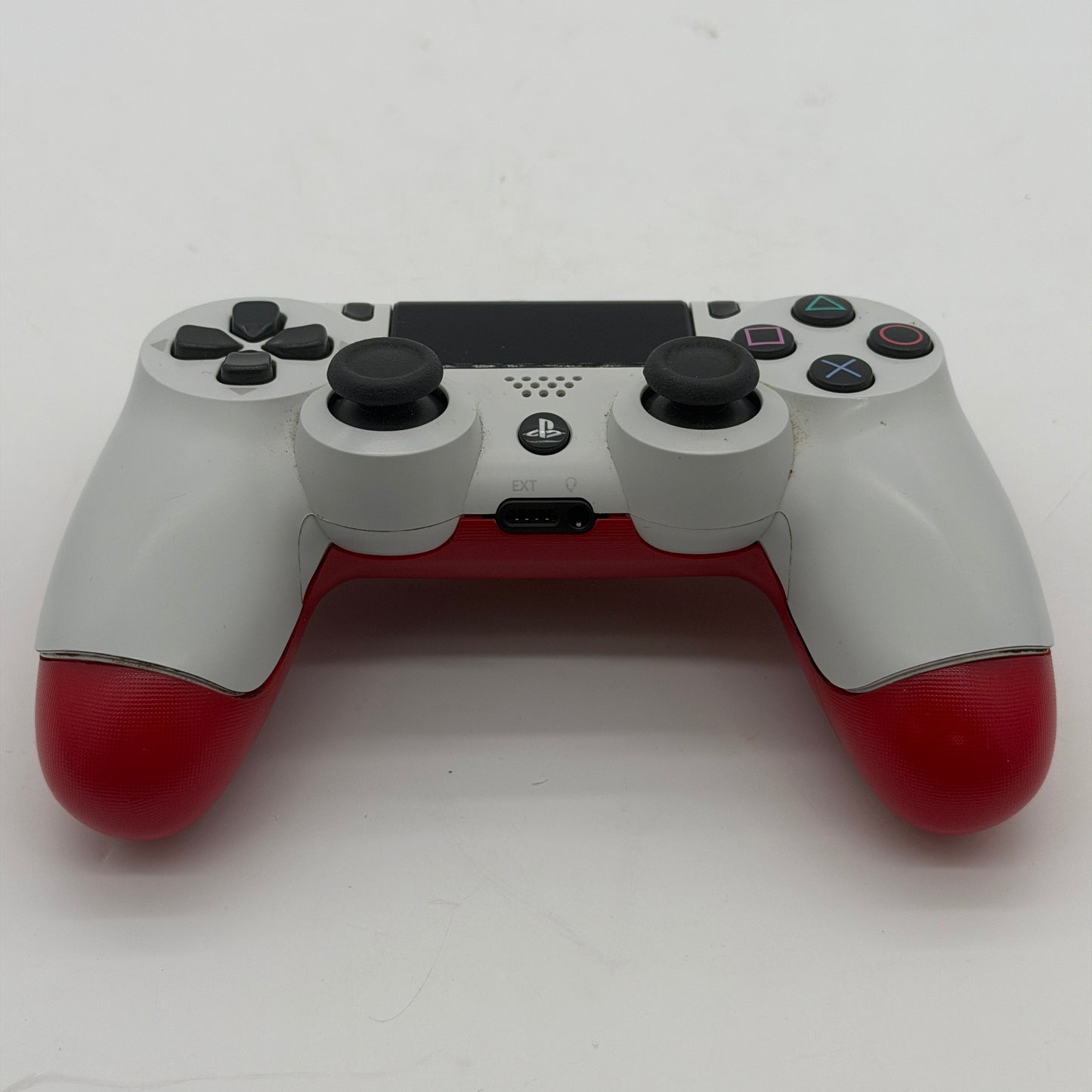 Genuine Sony PlayStation 4 PS4 Dualshock 4 Wireless Controller Glacier White w/Red Back OEM
