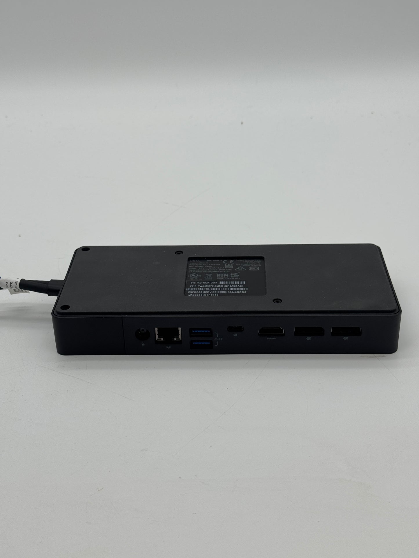 Dell WD19DCS 4K Docking Station With 240W Power Adapter
