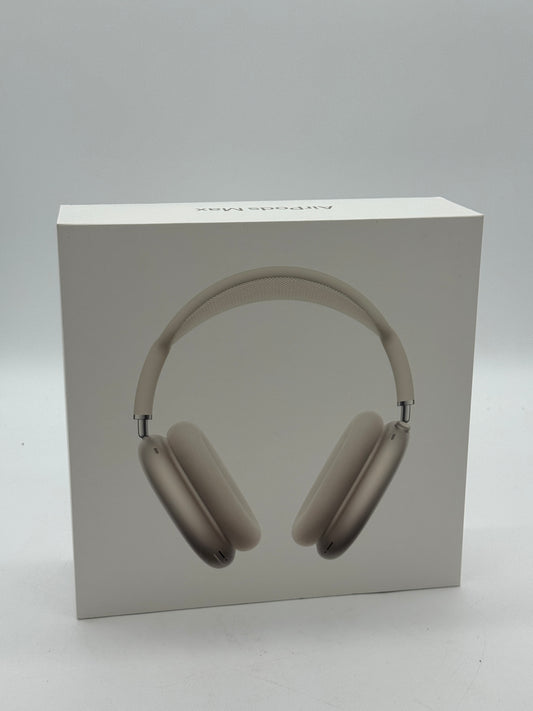 Apple AirPods Max Wireless Over-Ear Headphones Starlight MWW53AM/A