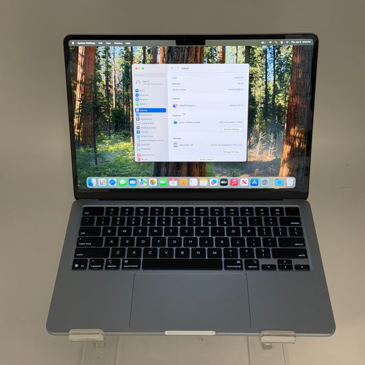 2025 Apple MacBook Air 13.6" M4 10 Core 4.5GHz 16GB RAM 256GB SSD A3240