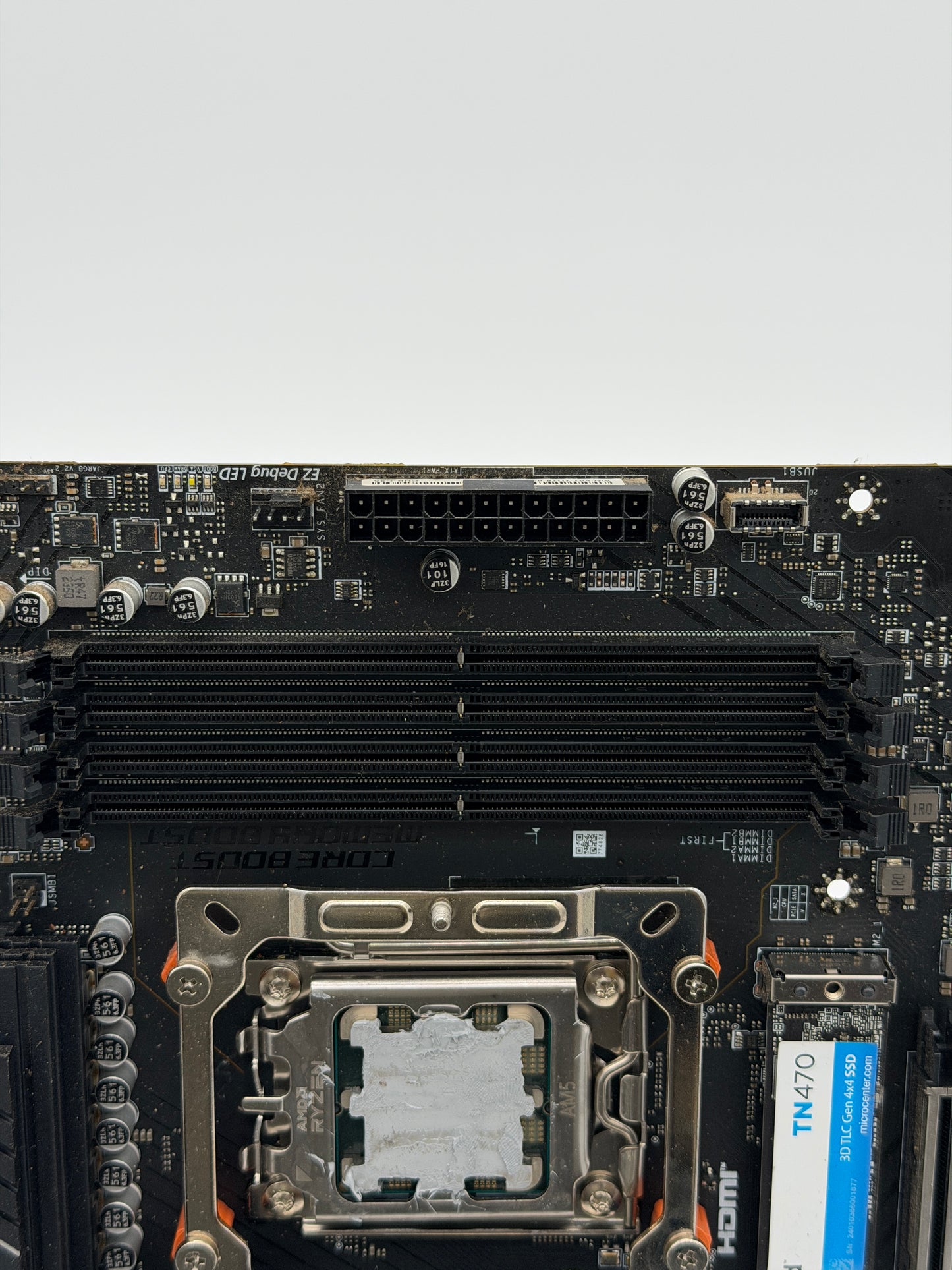 MSI PRO B650-P WIFI DDR5 AM5 ATX AMD Motherboard with AMD Ryzen 7 7700X CPU