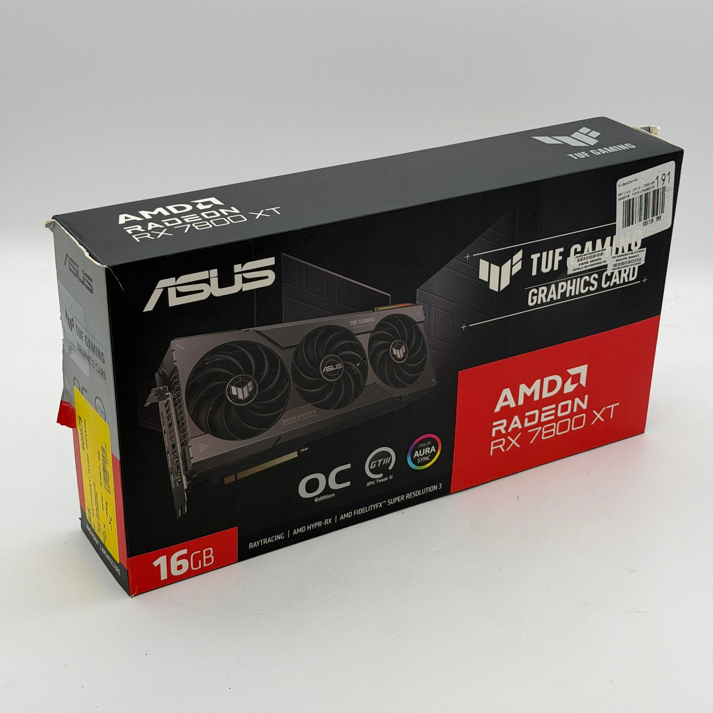 ASUS TUF GAMING Radeon RX 7800XT OC 16GB GDDR6