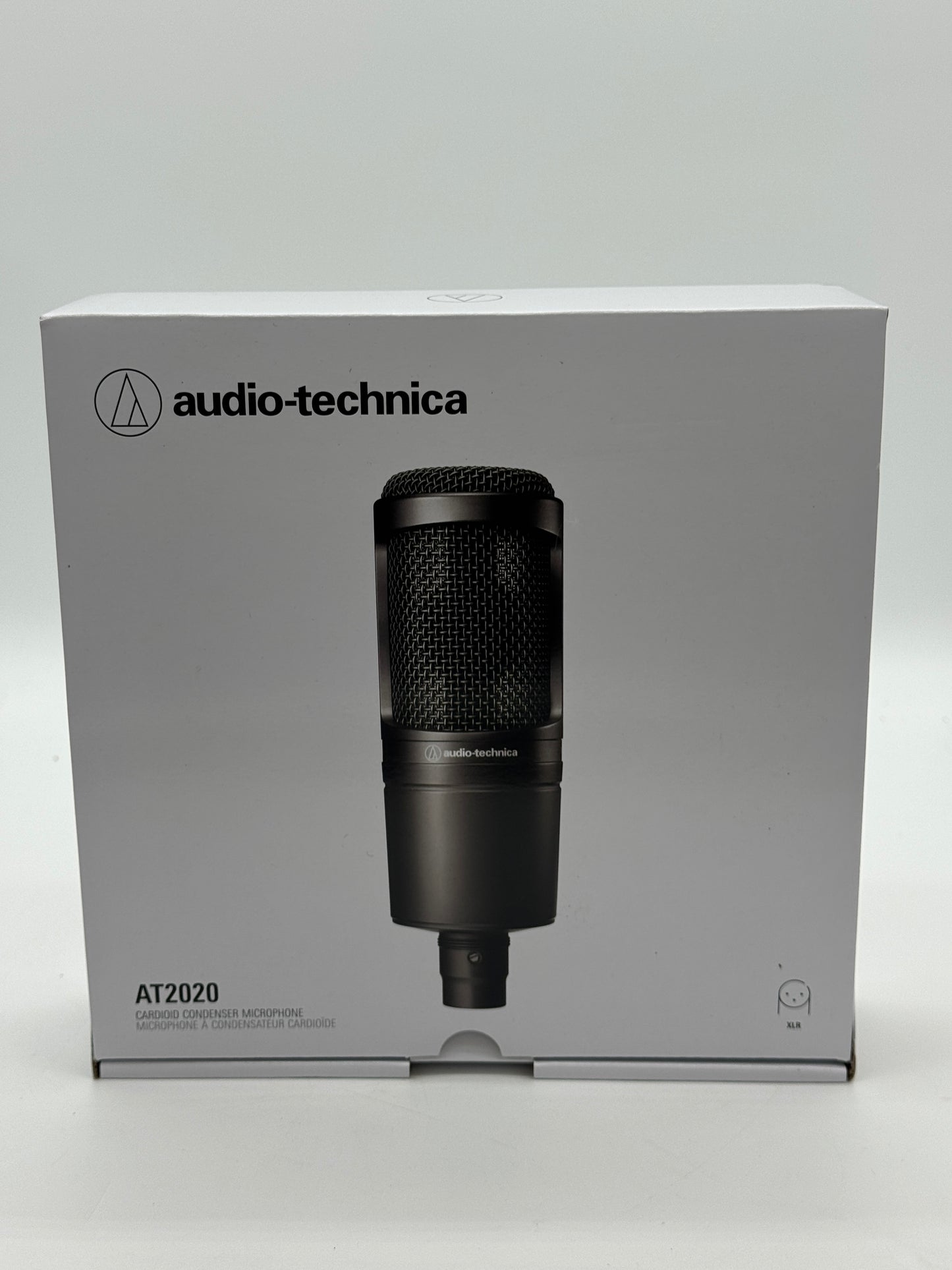 Audio-Technica AT2020 Cardioid Condenser XLR Microphone - Black - New In Box