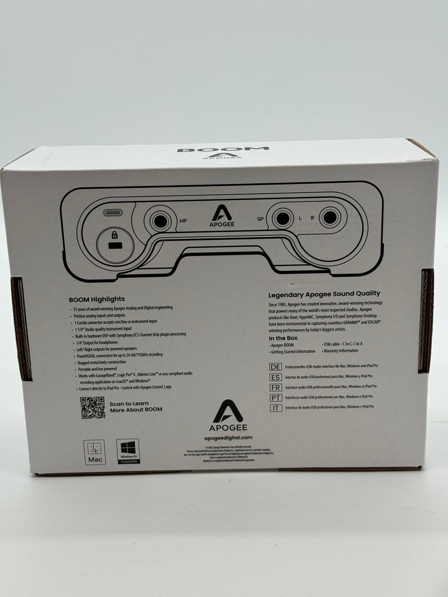 Apogee Boom 2X2 USB-C Audio Interface - Purple - New In Box
