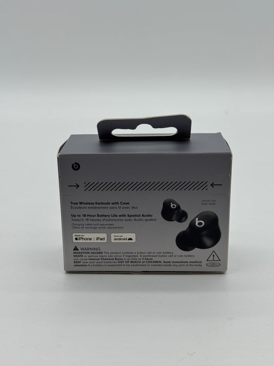 Beats Solo Buds True Wireless Earbuds - Matte Black - Brand New