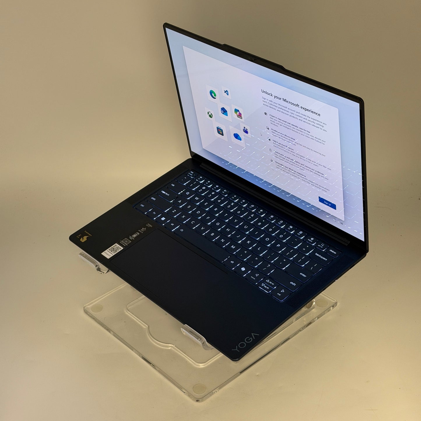 Lenovo Yoga Slim 7 Blue 3K OLED Touch | Snapdragon X Elite 16GB 512GB SSD