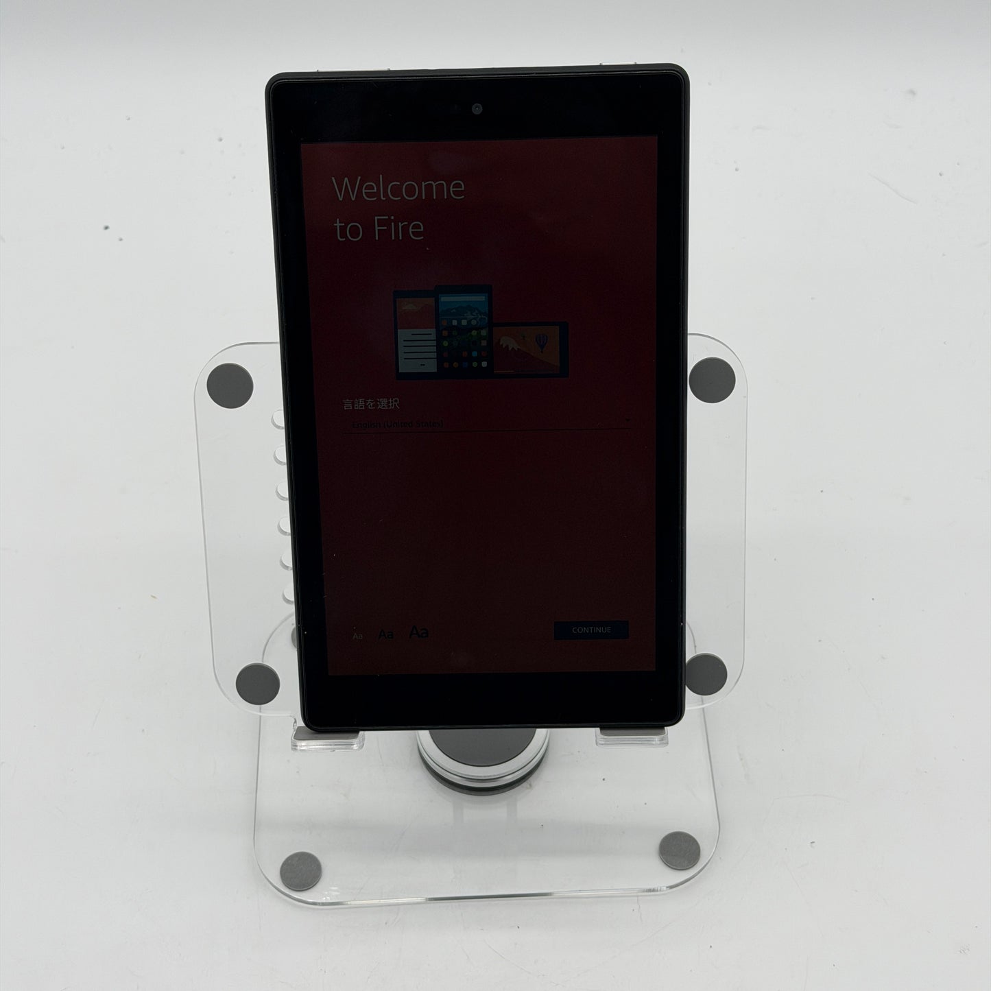 Amazon Fire HD 8 Wi-Fi 7" Tablet 7th Generation - TESTED