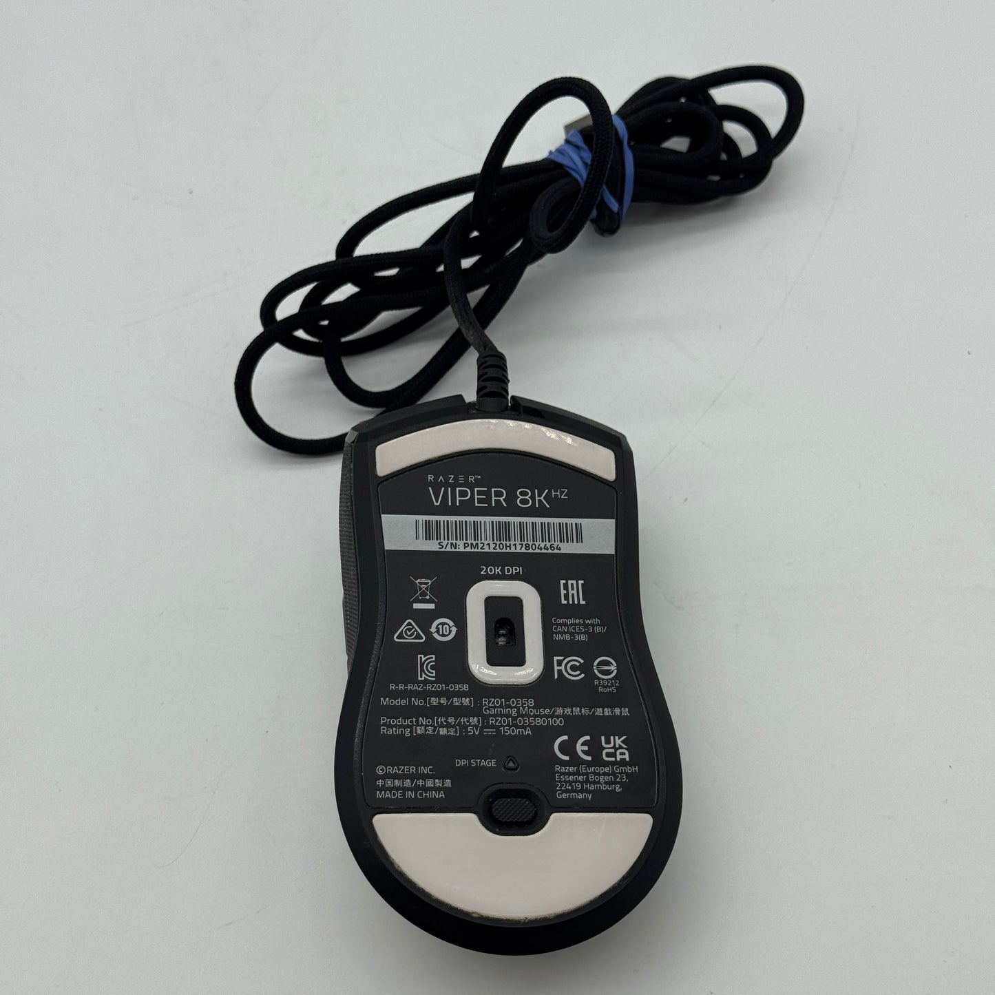 Razer Viper 8KHz Gaming Mouse - Black