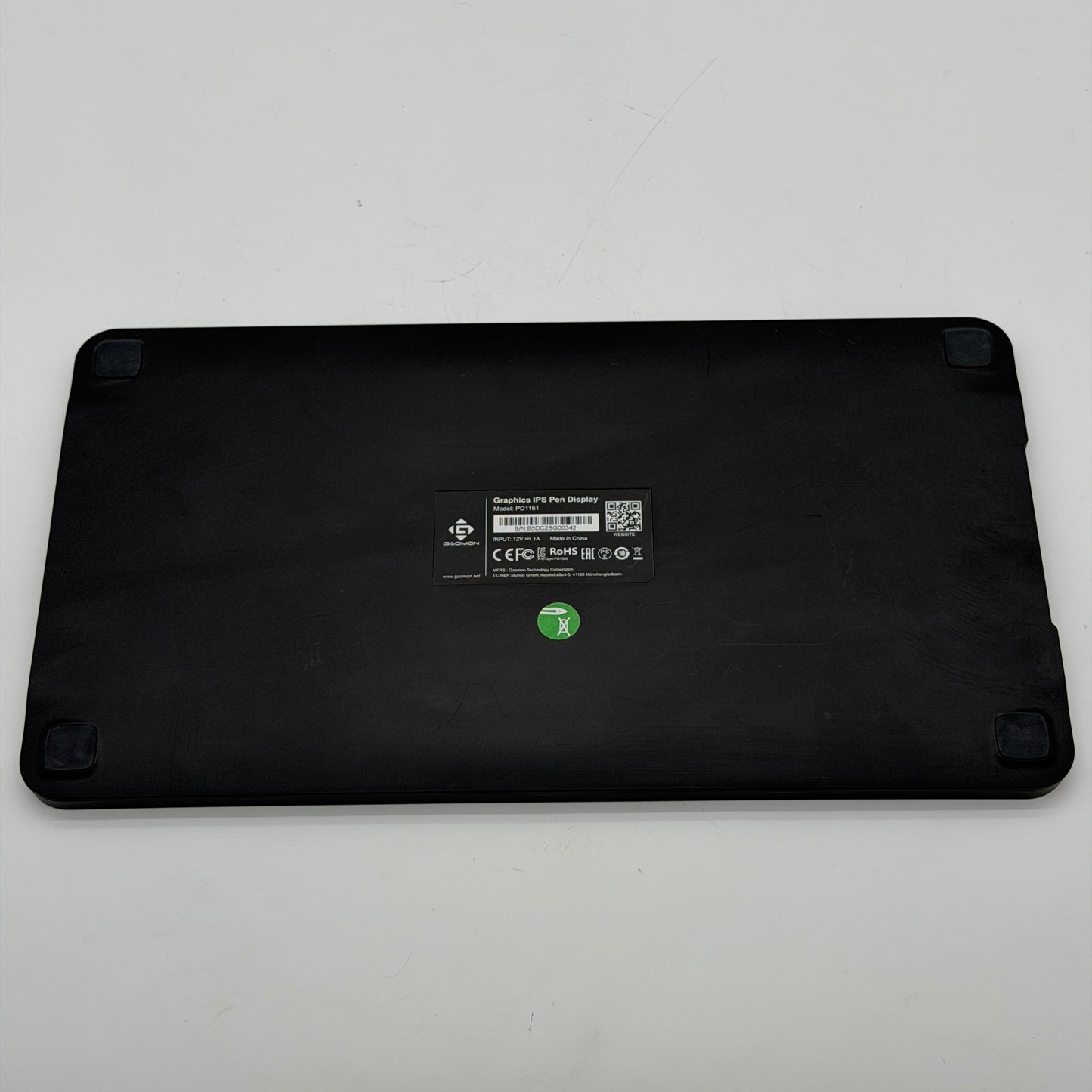GAOMON PD1161 Pen Display Drawing Pad w/ Charger NO PEN