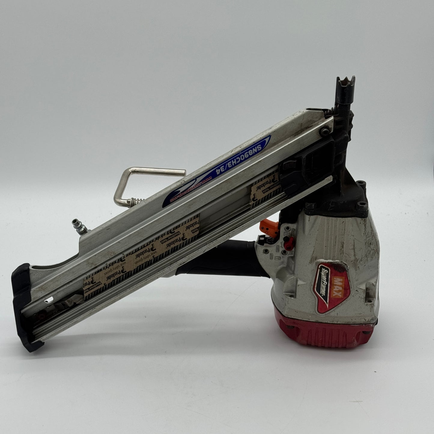 MaX Superframer Pneumatic 34-Degree Clipped Head Framing Nailer