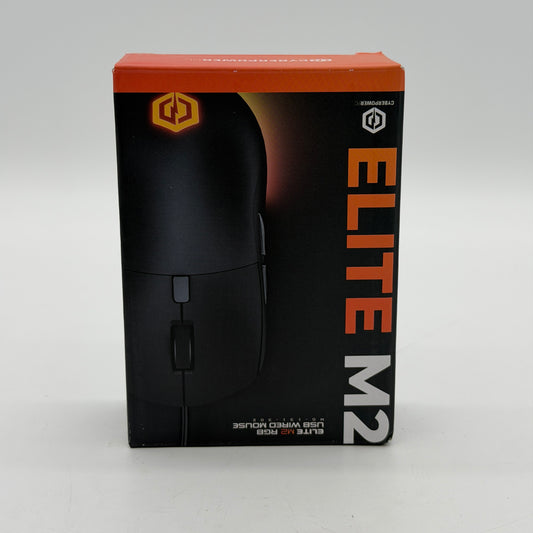Cyberpower pc gaming mouse- Elite M2 RGB USB Mouse