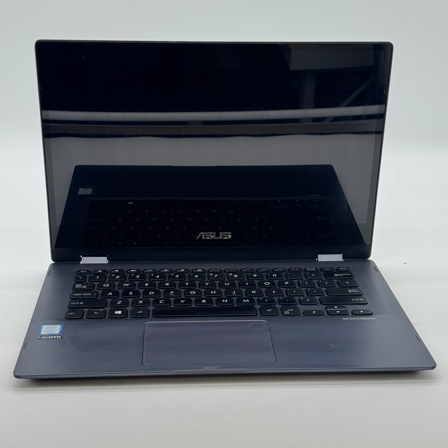 ASUS VivoBook Flip TP412 14" FHD Touchscreen Laptop - Intel Core i7 - 8GB RAM - 512GB SSD - Blue