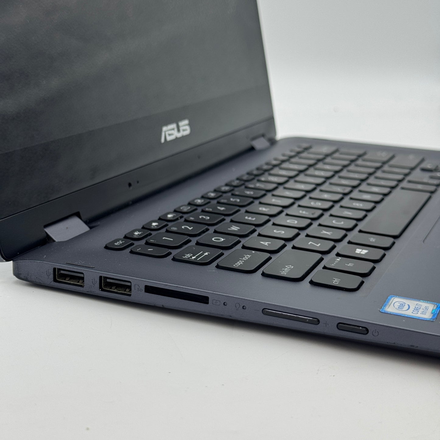 ASUS VivoBook Flip TP412 14" FHD Touchscreen Laptop - Intel Core i7 - 8GB RAM - 512GB SSD - Blue