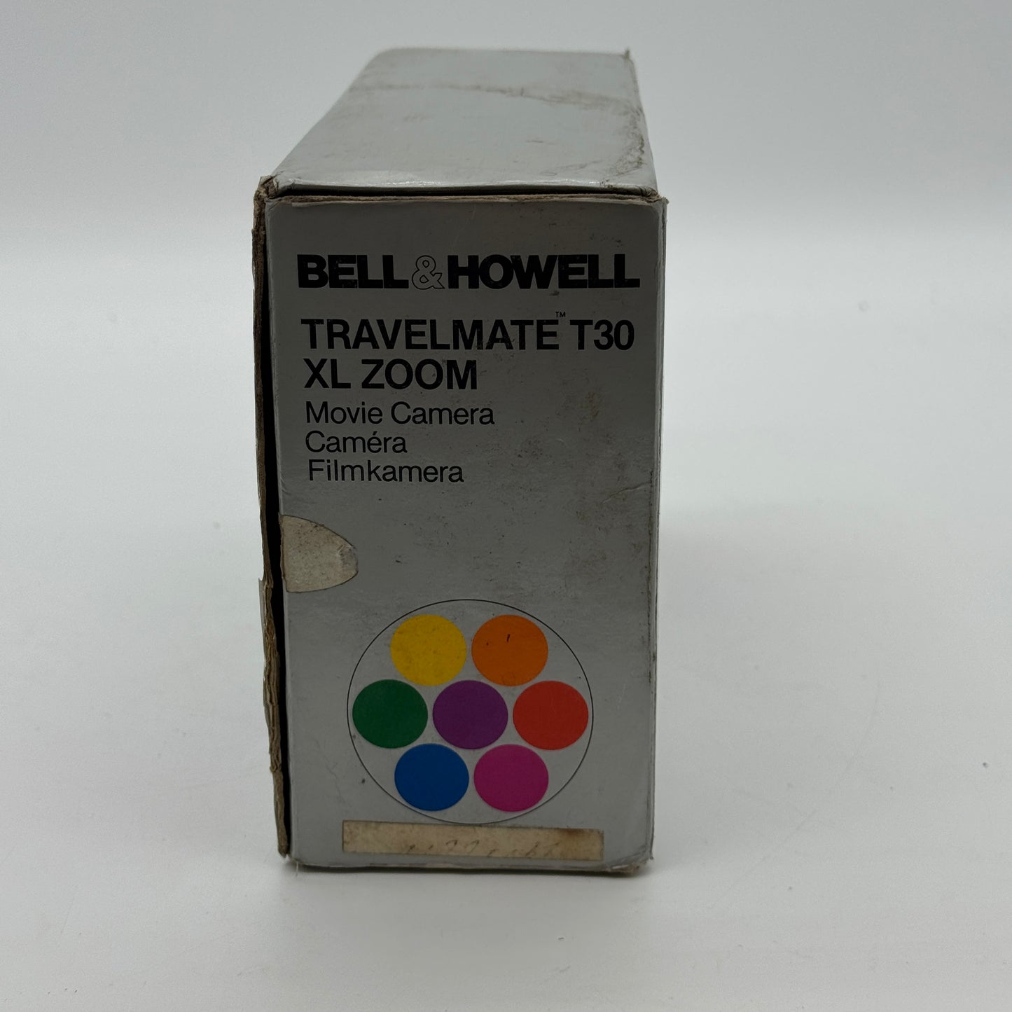 Bell & Howell T30 XL T30XL Super 8 Film Movie Camera - Used With Box - Black