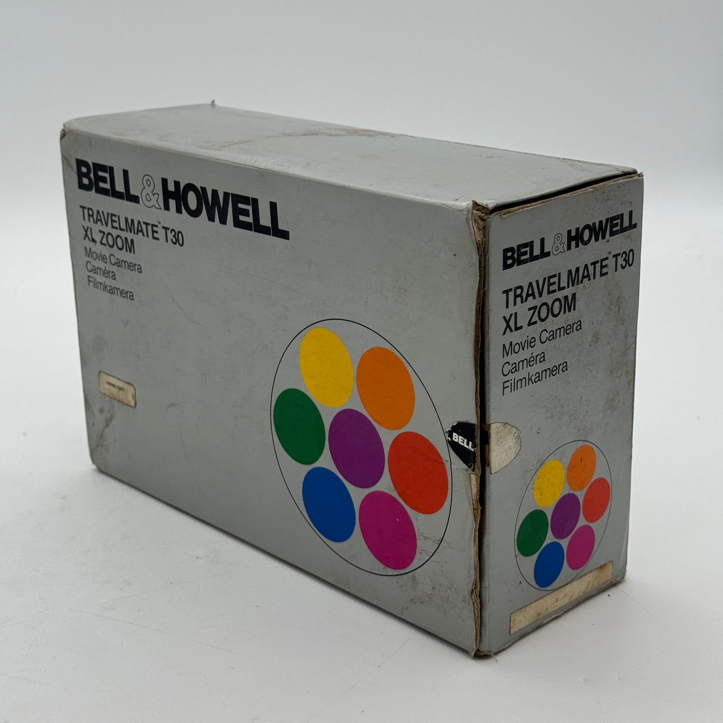 Bell & Howell T30 XL T30XL Super 8 Film Movie Camera - Used With Box - Black