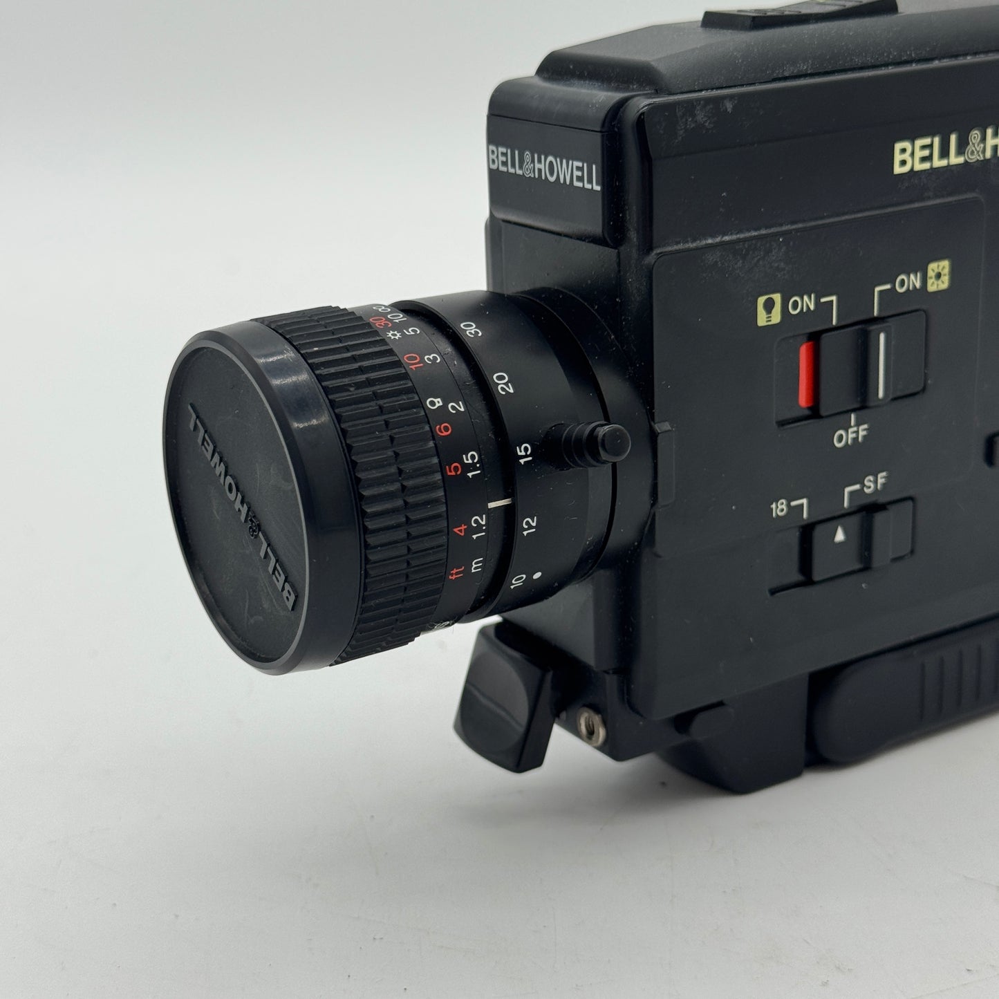 Bell & Howell T30 XL T30XL Super 8 Film Movie Camera - Used With Box - Black