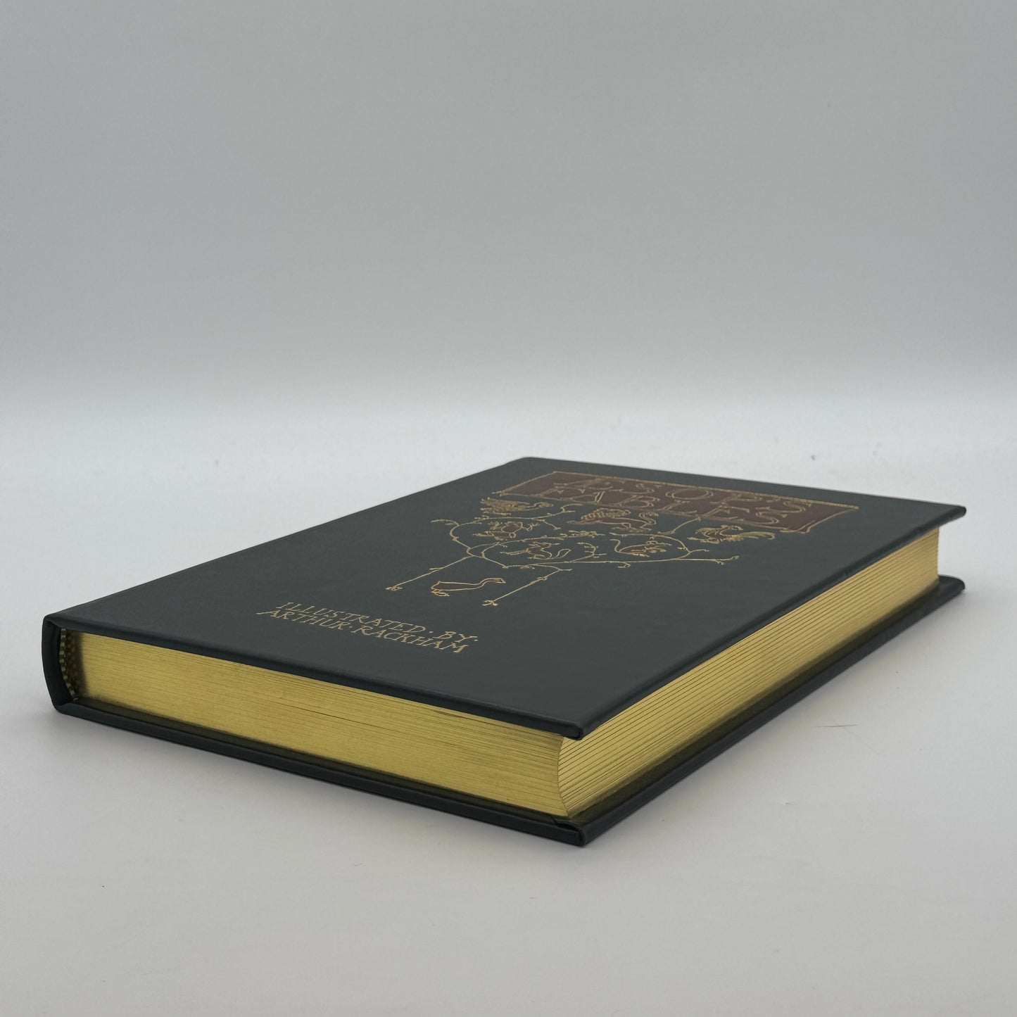Easton Press DLE Aesop's Fables Illustrated by Rackham - Green
