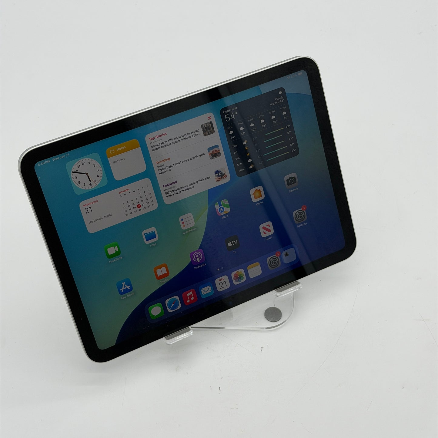 WiFi Only Apple iPad 11" (A16) 128GB Gray MD4A4LL/A Used - Great Condition 100%
