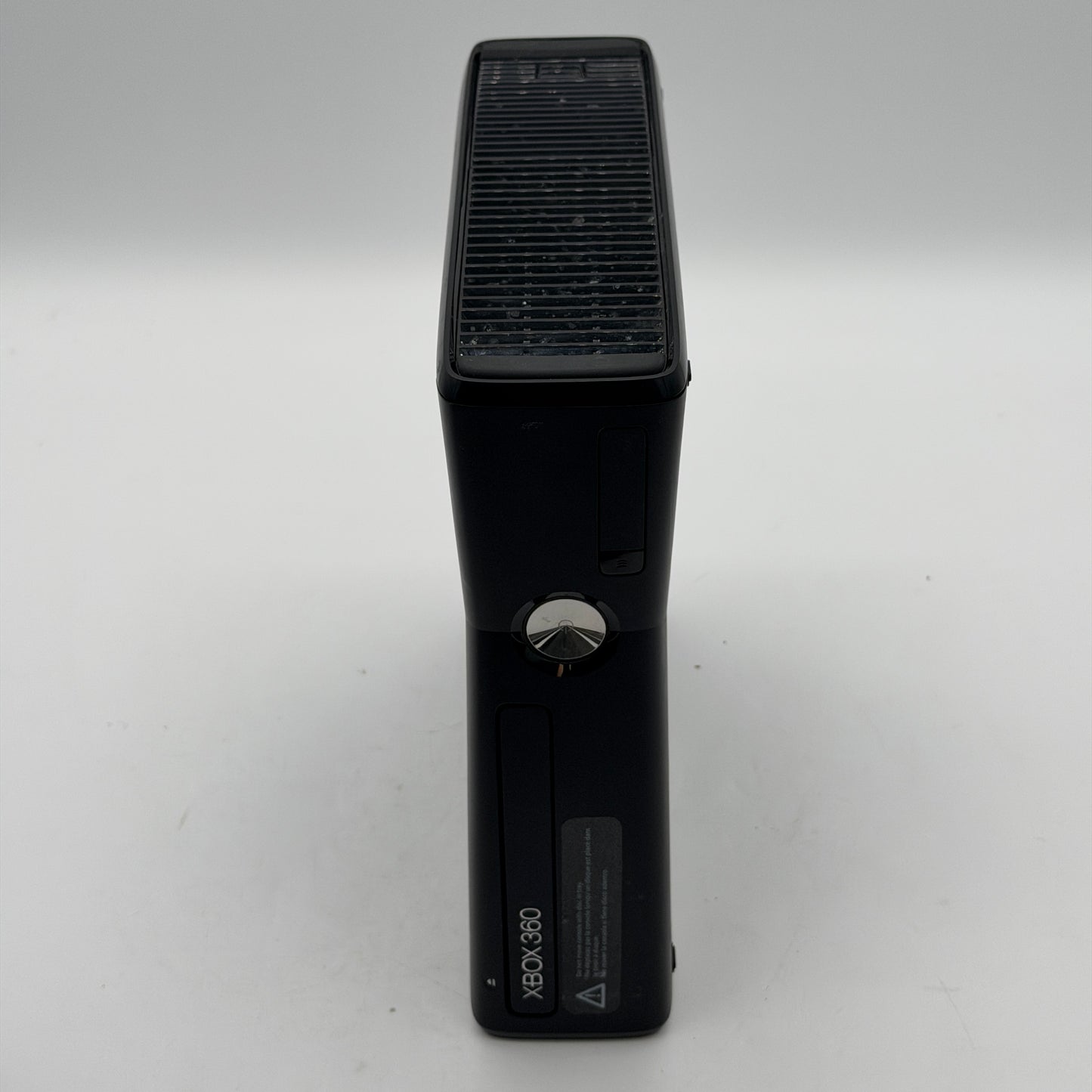 Microsoft Xbox 360 S 200GB Console - Black (1439) with power & original controller