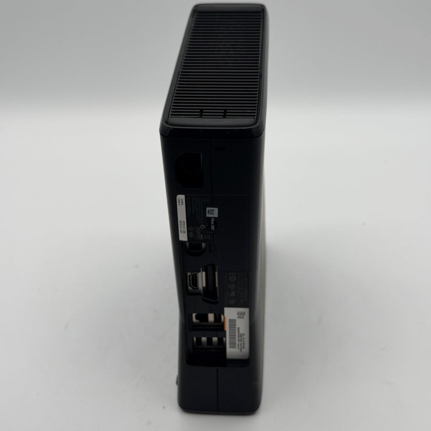 Microsoft Xbox 360 S 200GB Console - Black (1439) with power & original controller