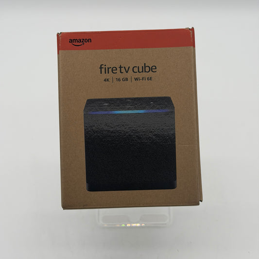 New Amazon - Fire TV Cube 3rd Gen (newest model) Stream, Alexa, Wi-Fi 6E, 4K UHD