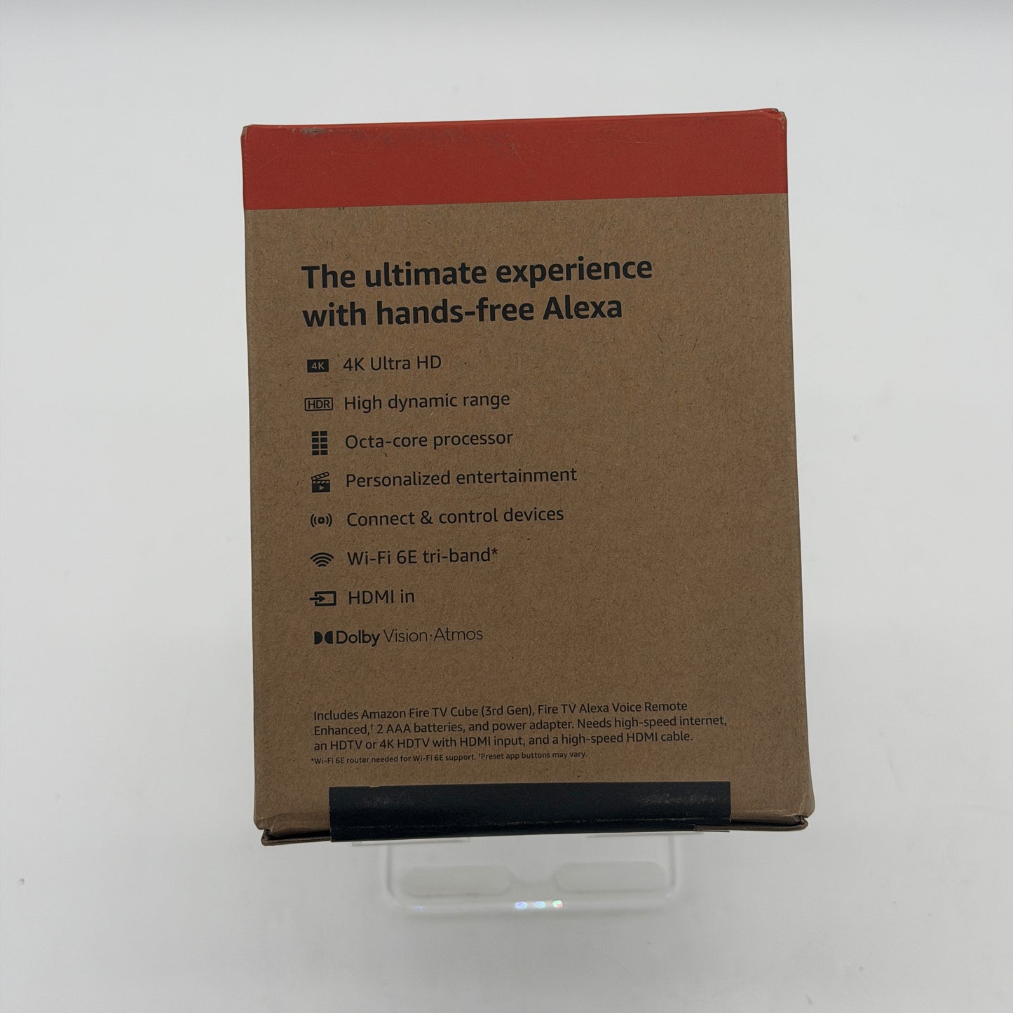 New Amazon - Fire TV Cube 3rd Gen (newest model) Stream, Alexa, Wi-Fi 6E, 4K UHD