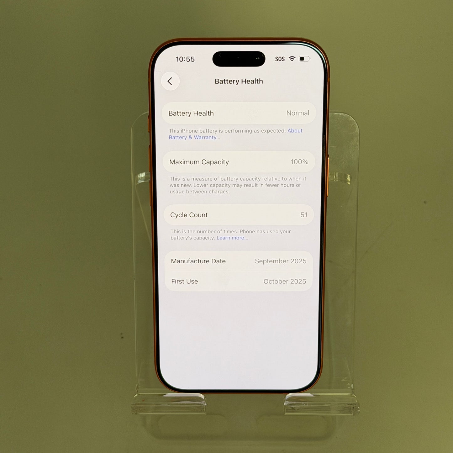 Apple iPhone 17 Pro 256GB Cosmic Orange Unlocked