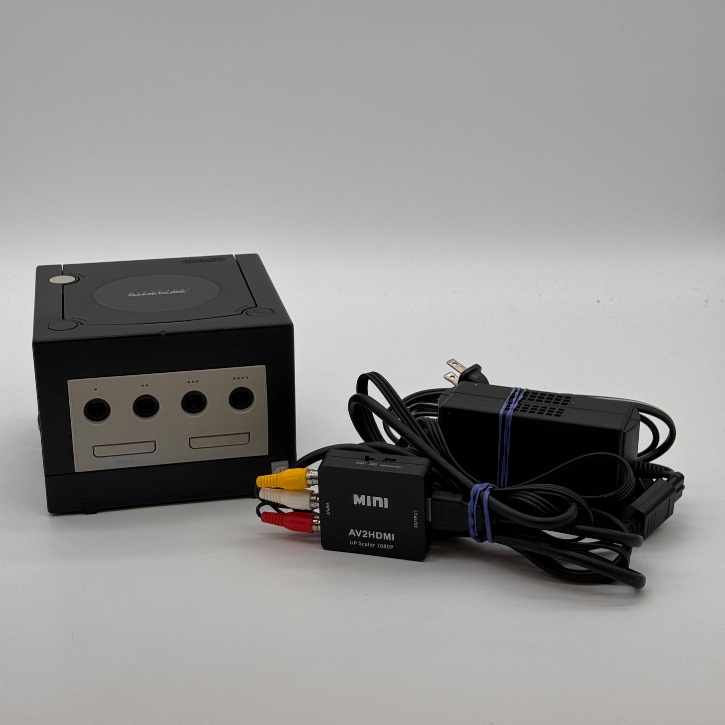 Nintendo GameCube (DOL-101) Black Video Game System