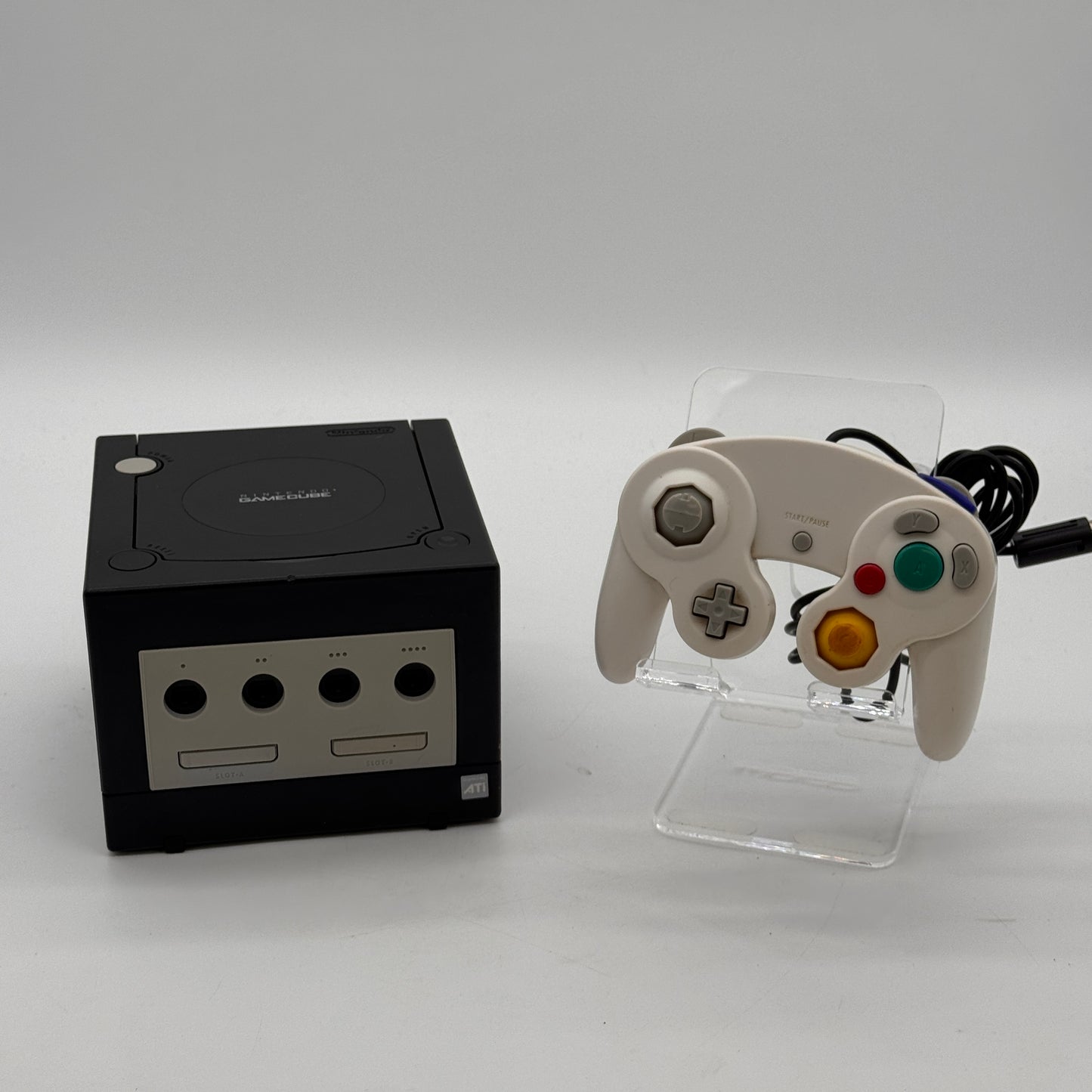 Nintendo GameCube (DOL-101) Black Video Game System
