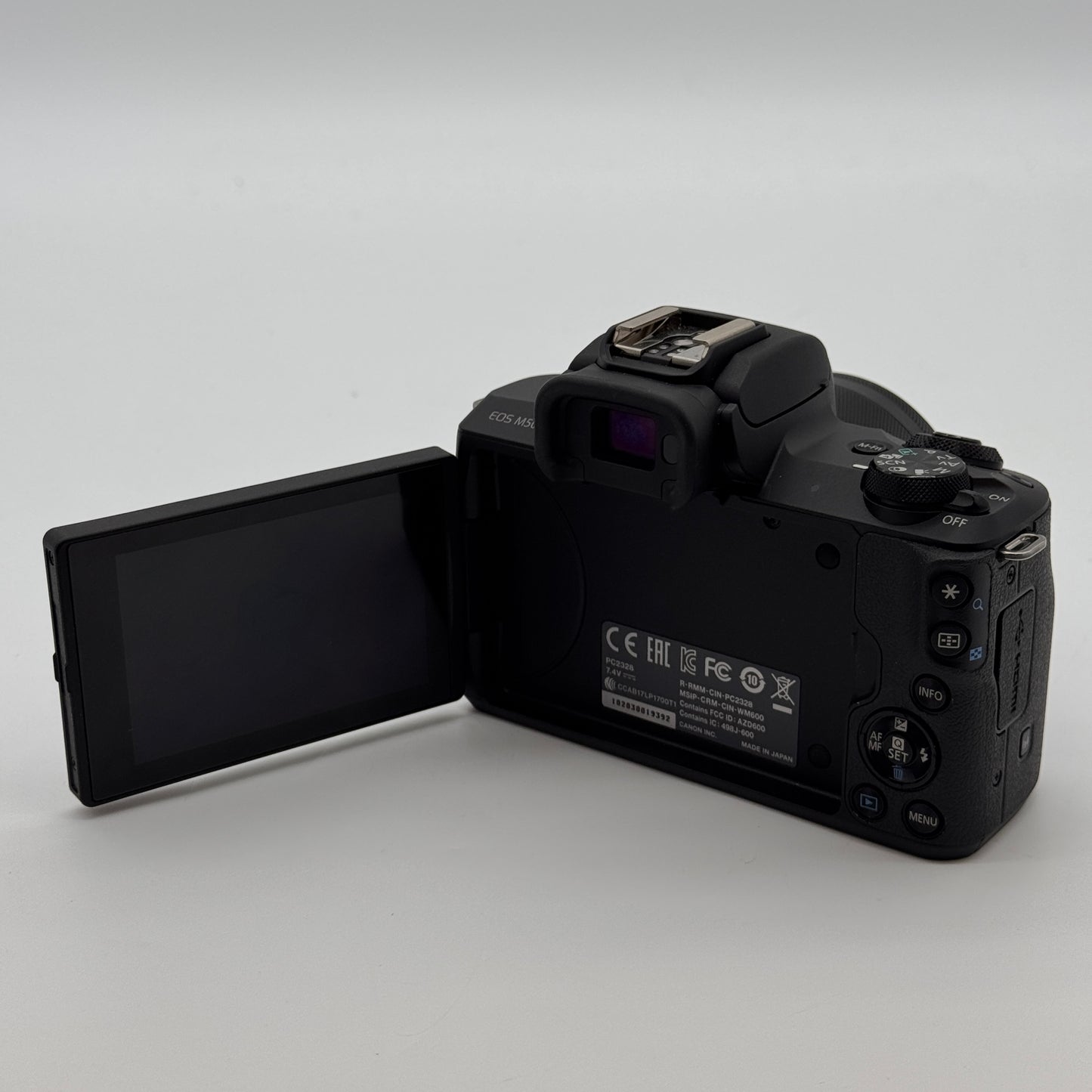 Canon EOS M50 Mark II - DSLR Camera - Black
