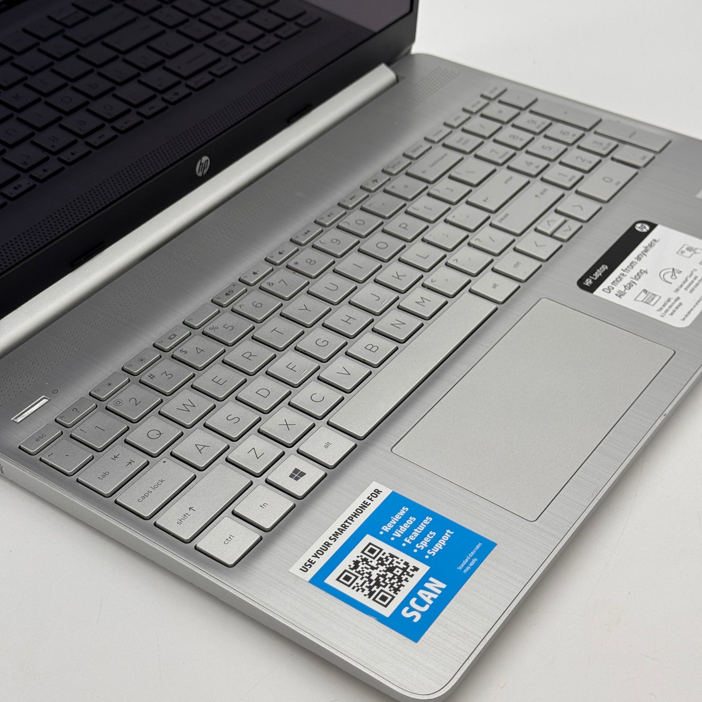 HP 15-dy1043dx 15" HD Touch Laptop - Used - A - Gray