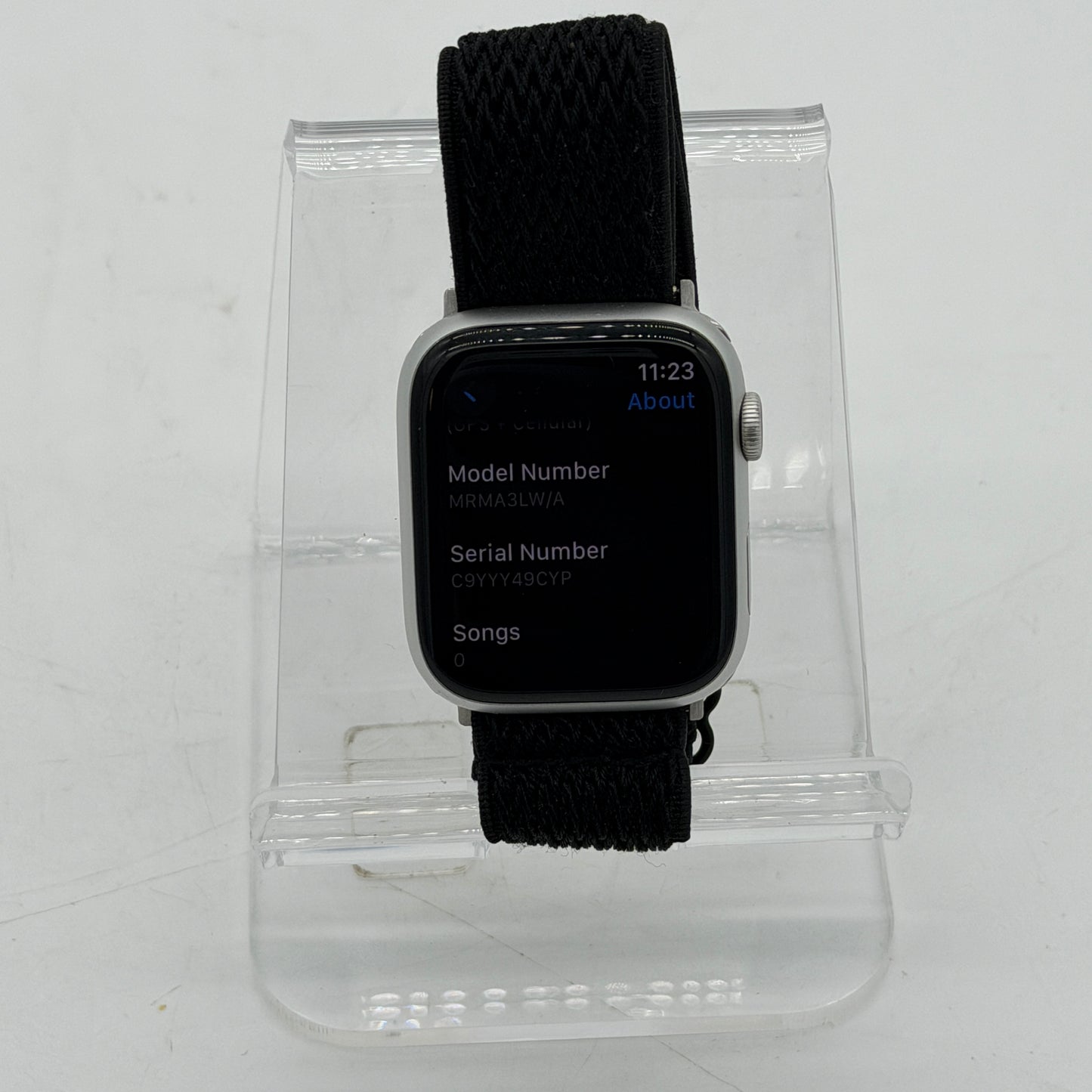Apple Watch Series 9 45mm Silver Aluminum Case GPS + Cellular
