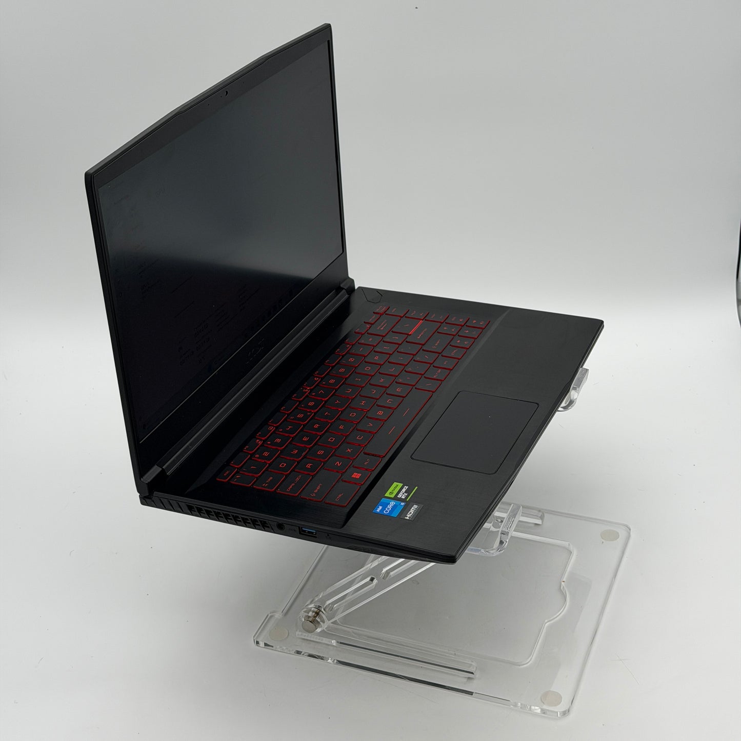 MSI - THIN GF63 15.6" 144Hz FHD Laptop intel core i5 12450H 8GB Memory-RTX 2050
