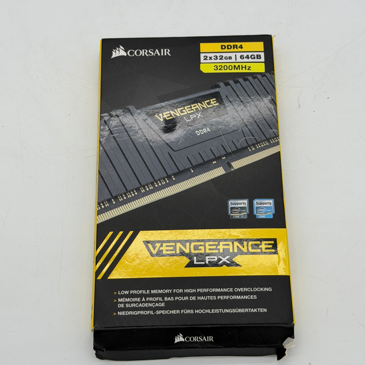Corsair Vengeance LPX 64GB (2 X 32GB) PC4-25600 (DDR4-3200) Memory...