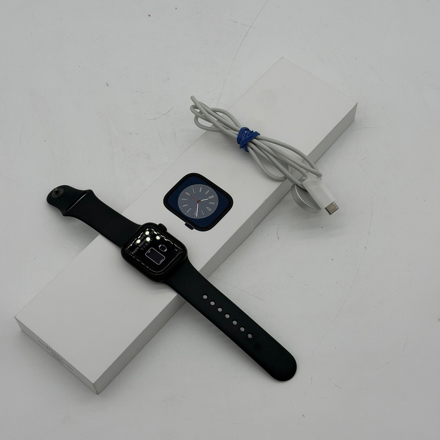 Apple Watch Gen 8 Series 8 Cell 42mm Midnight Aluminum - Midnight Sport Band