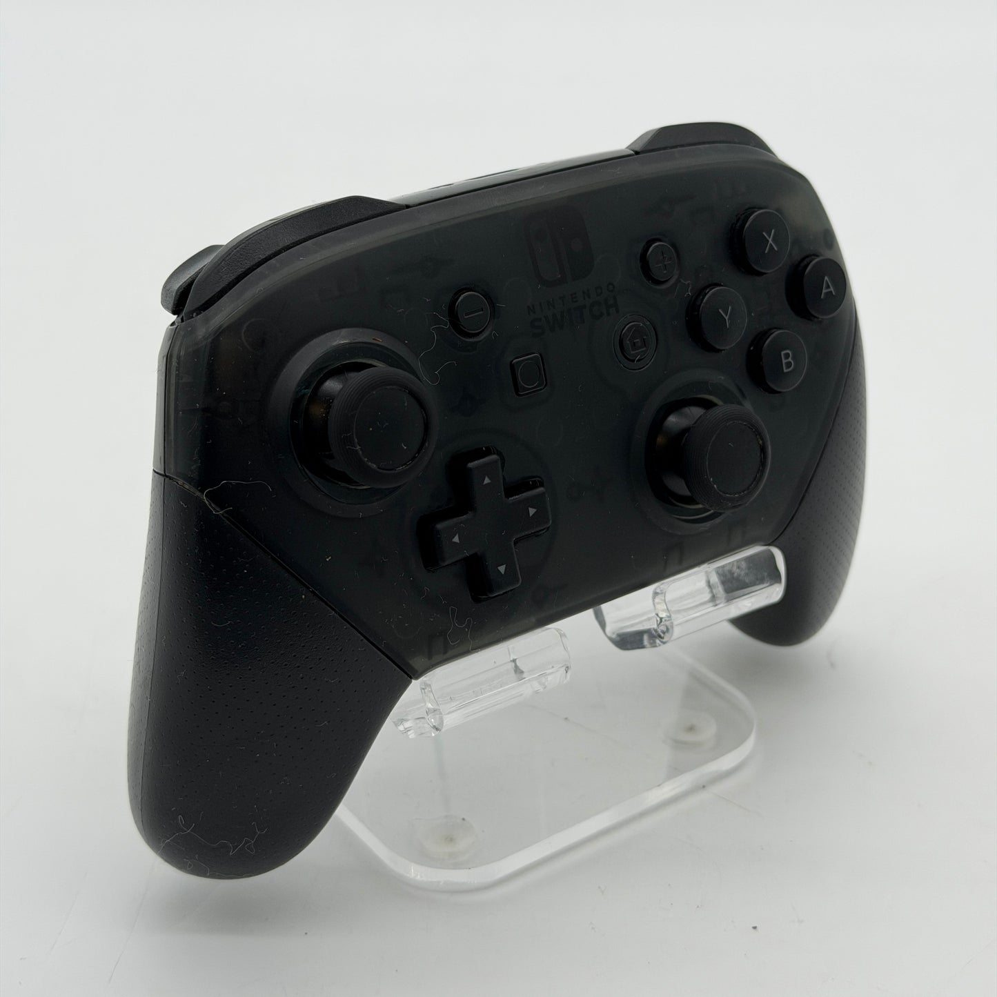 Genuine Nintendo Switch Pro Controller Wireless Official HAC-013 Black Tested