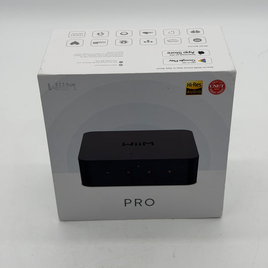WiiM Pro AirPlay 2 Receiver, Google Cast Audio WiFi Multiroom Streamer (ASR002)